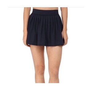 Kate Spade Skirt Womens Large Tennis Mini Navy Blue Designer 'Dive Right In'